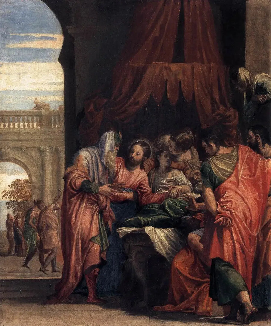 De Opstanding van de dochter van Jairus - Paul Véronèse

Source:
La Résurrection de la fille de Jaïre - Paul Véronèse