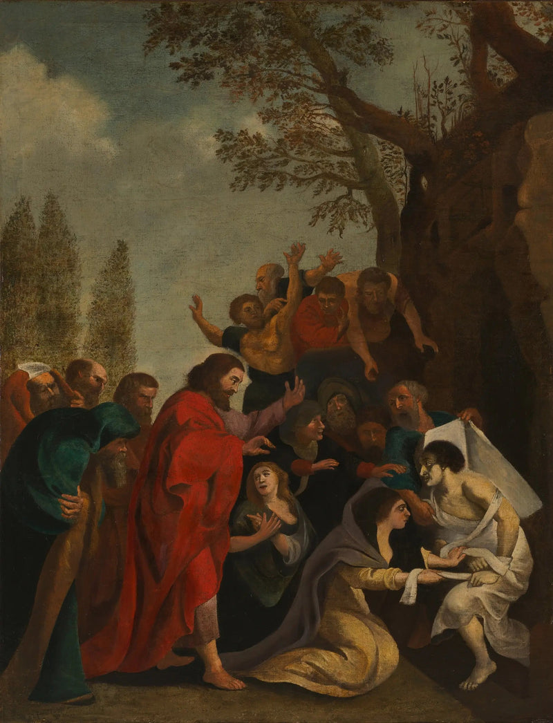 De verrijzenis van Lazarus (kopie) - Peter Paul Rubens