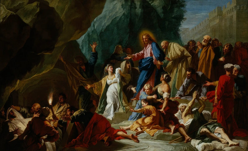 De Opstanding van Lazarus - Jean-Baptiste Jouvenet