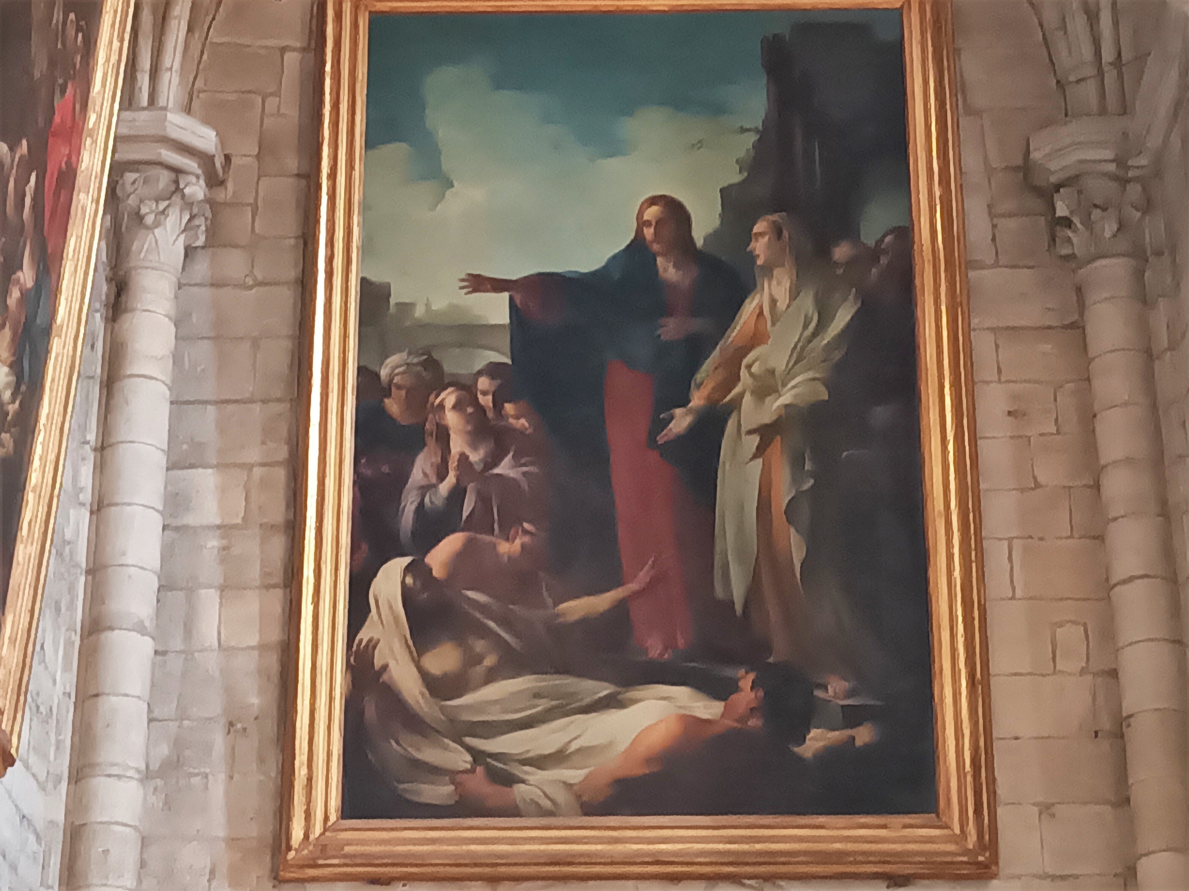 la Résurrection de Lazare - Joseph-Marie Vien