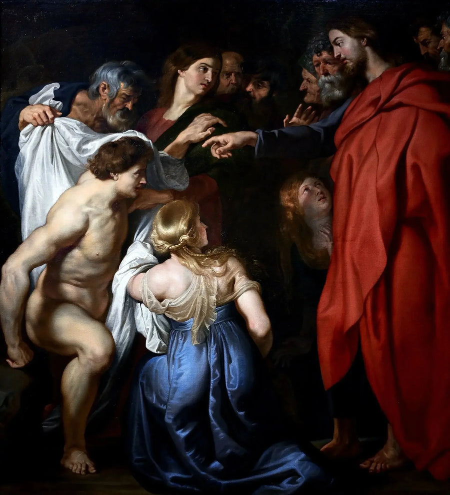 De opstanding van Lazarus - Peter Paul Rubens