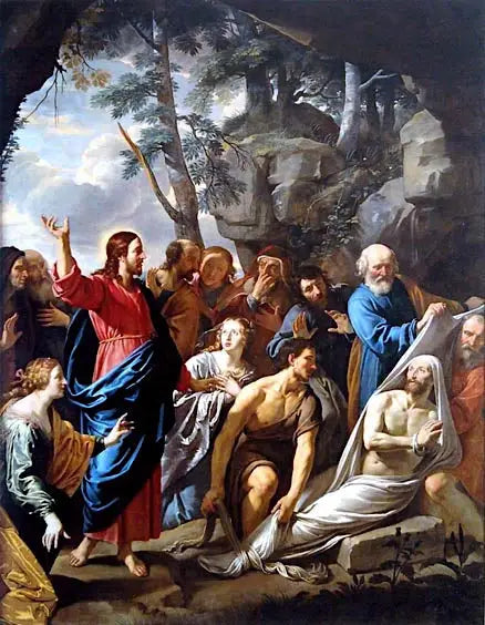 De Opstanding van Lazaar - Philippe de Champaigne