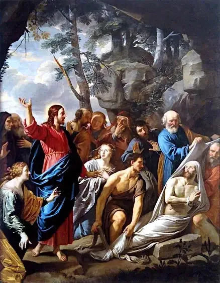 De Opstanding van Lazaar - Philippe de Champaigne
