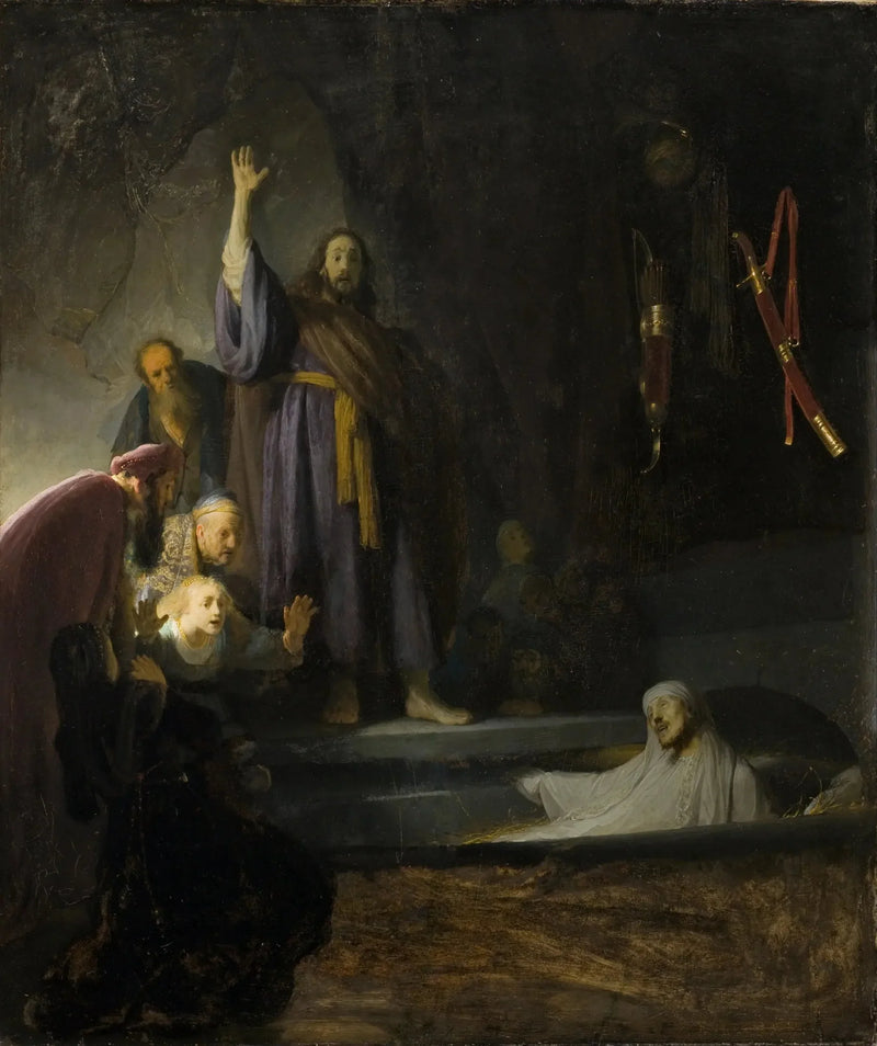 De Opstanding van Lazarus - Rembrandt