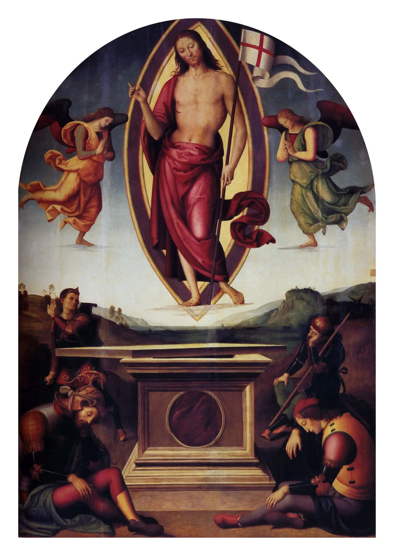 De Opstanding van San Francesco al Prato - Pietro Perugino