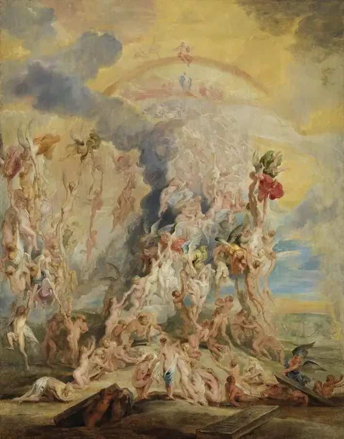 De verrijzenis van de zaligen - Peter Paul Rubens