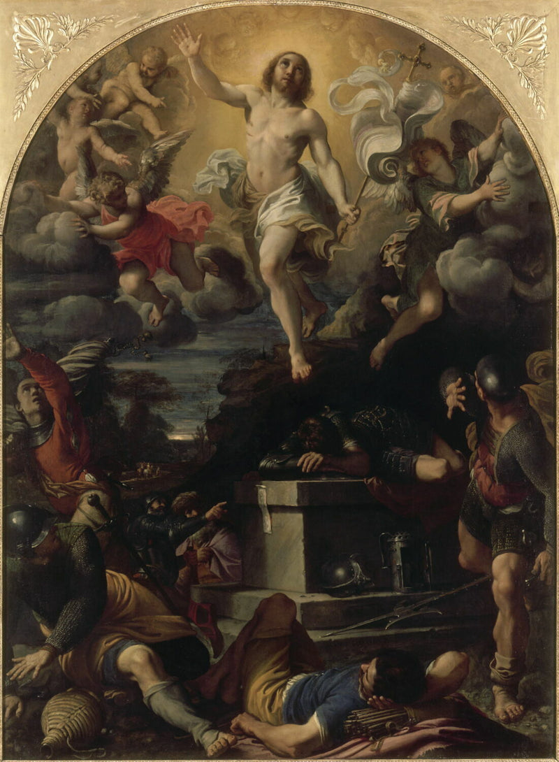 De Opstanding van Christus - Annibale Carracci