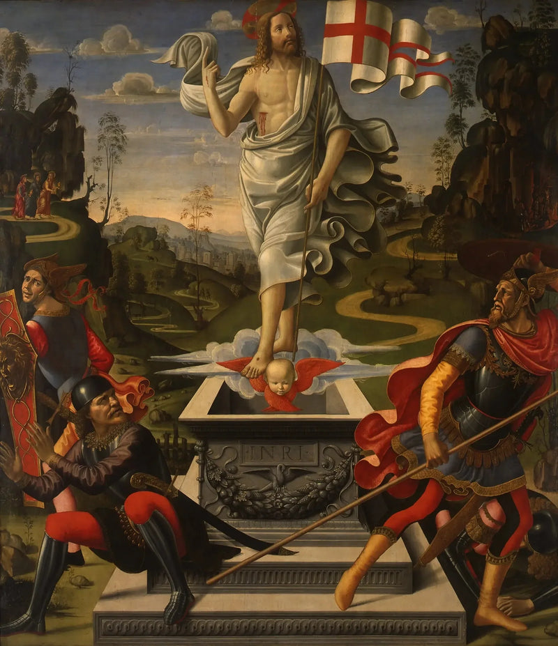 De Opstanding van Christus - Domenico Ghirlandaio