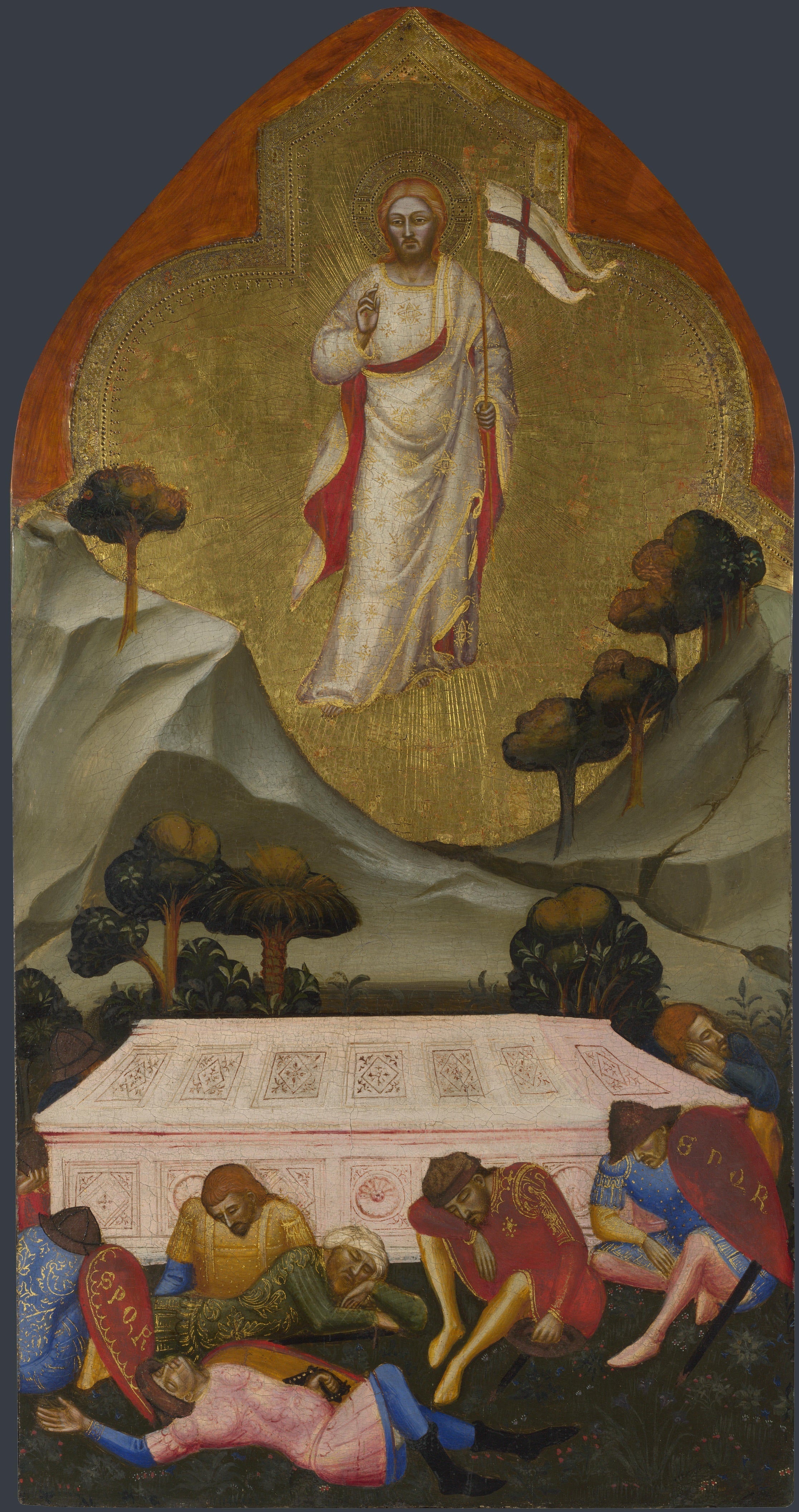La Résurrection - Jacopo di Cione - Alpha Reproduction