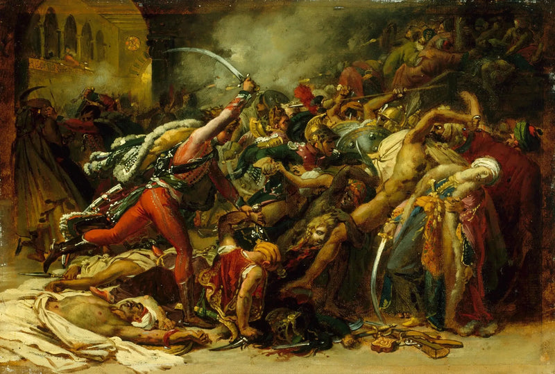 De opstand van Caïro - Anne-Louis Girodet

Source:
La révolte du Caire - Anne-Louis Girodet
