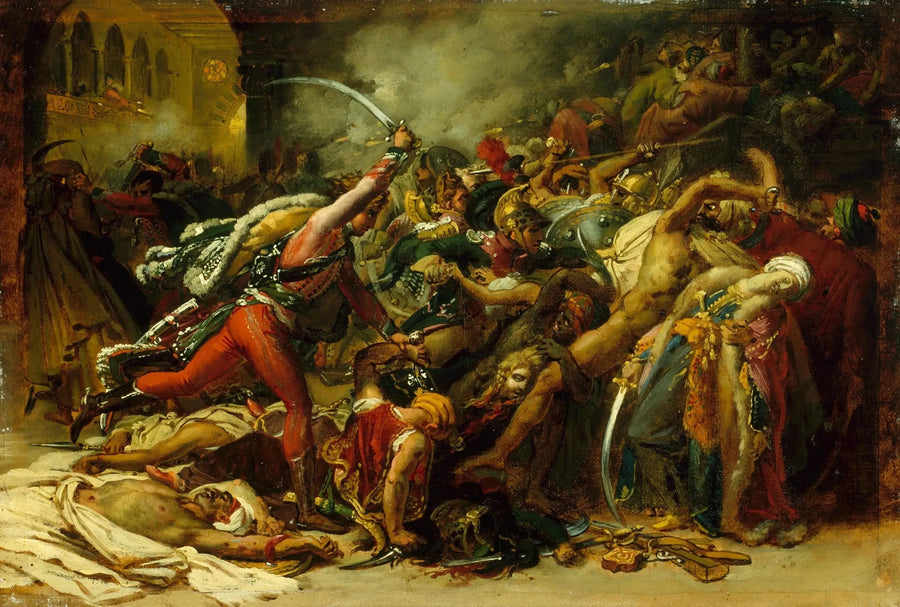 De opstand van Caïro - Anne-Louis Girodet

Source:
La révolte du Caire - Anne-Louis Girodet