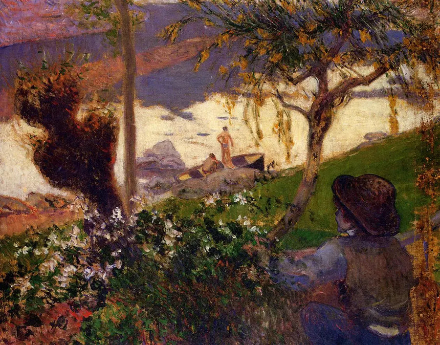 De Witte Rivier - Paul Gauguin
