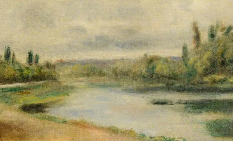 De rivier - Pierre-Auguste Renoir