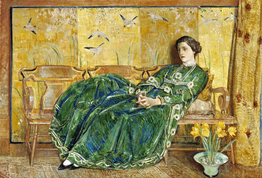 De groene jurk - Childe Hassam

Source:
(La robe verte) - Childe Hassam
