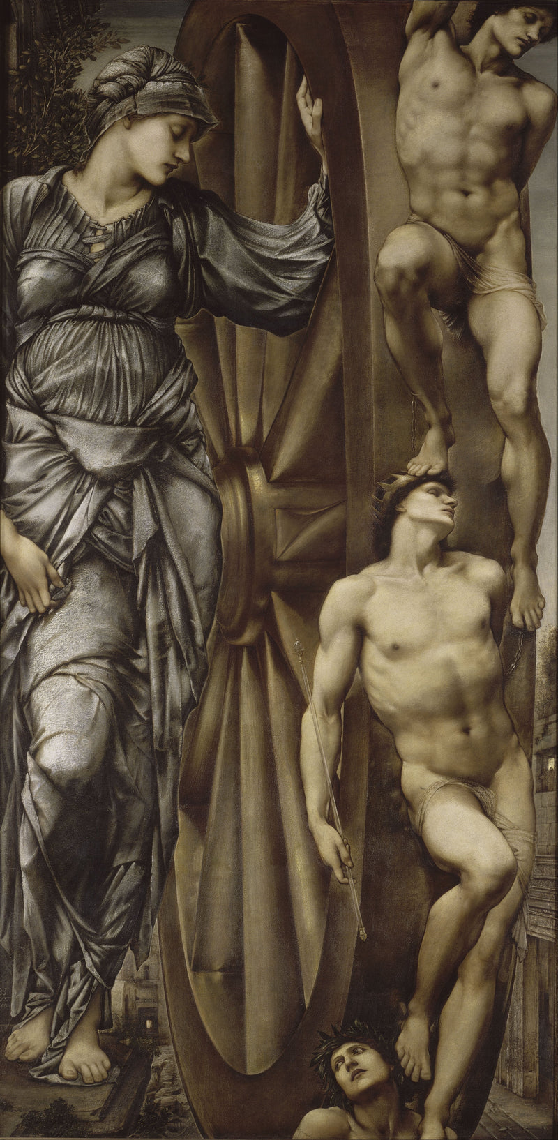 Het Rad van Fortuin - Edward Burne-Jones