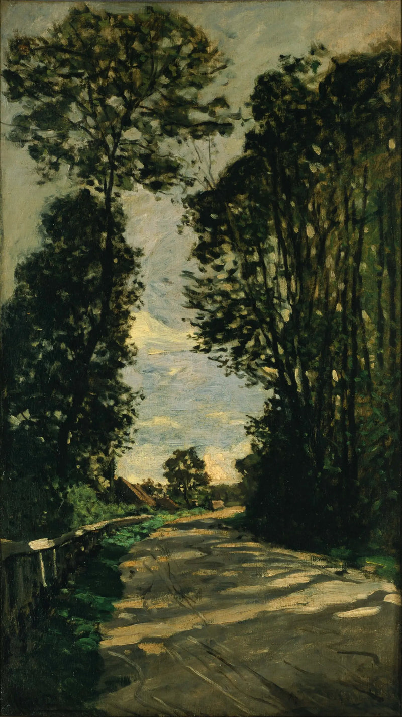 De weg naar de boerderij Saint-Siméon - Claude Monet