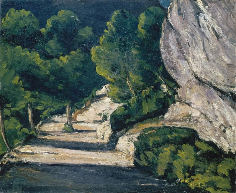 De Bosweg - Paul Cézanne
