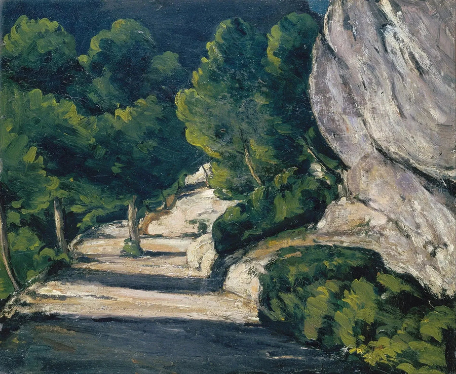 De Bosweg - Paul Cézanne