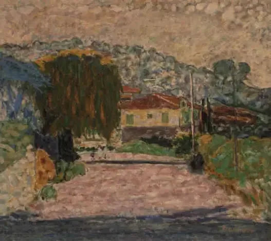 De roze weg - Pierre Bonnard