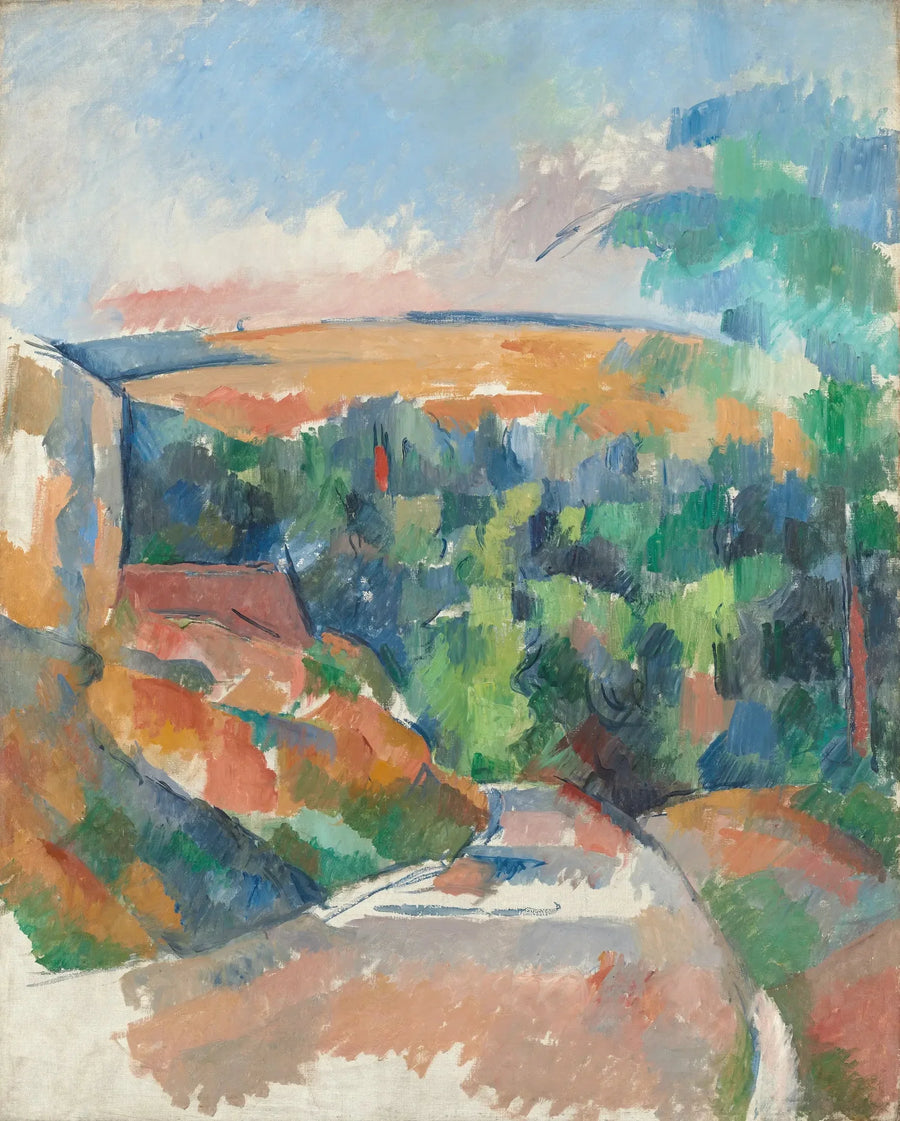 De Draaiweg; Lente-ochtend in Saint-Antonin - Paul Cézanne