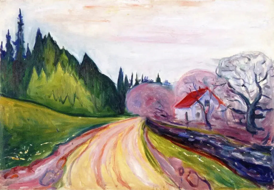 De Weg naar Borre - Edvard Munch