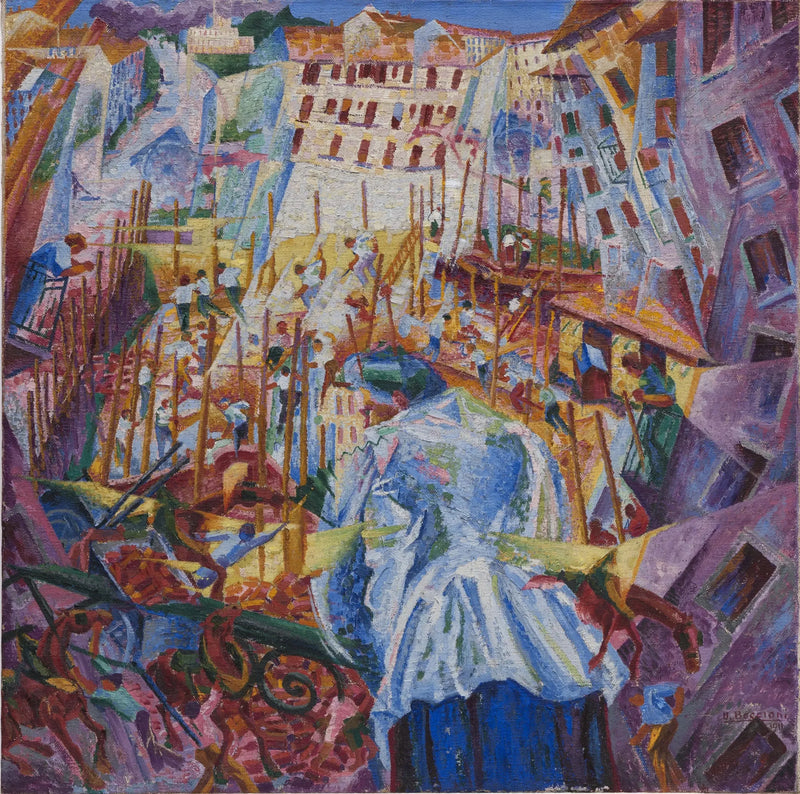 De straat komt de woning binnen - Umberto Boccioni

Source:
La rue entre dans la maison - Umberto Boccioni