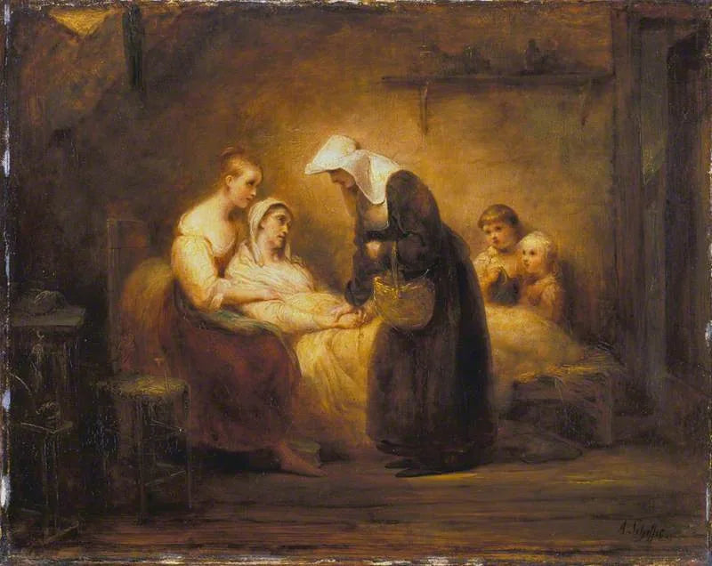 De Zuster van Barmhartigheid - Ary Scheffer