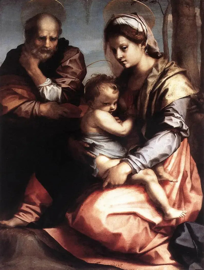 De Heilige Familie. - Andrea del Sarto