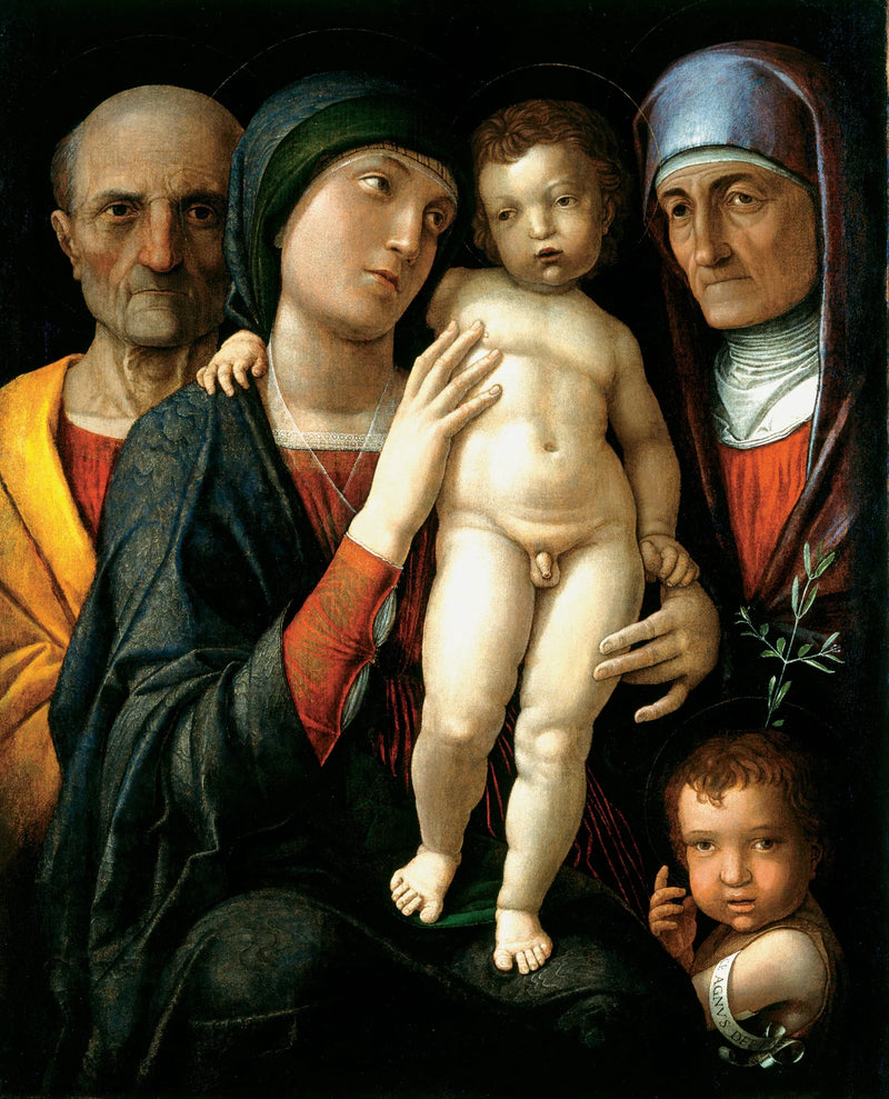 De Heilige Familie - Andrea Mantegna