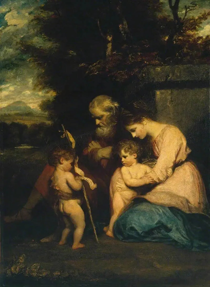 De Heilige Familie met het kind Johannes - Joshua Reynolds

Source:
La Sainte Famille avec l'enfant saint Jean - Joshua Reynolds