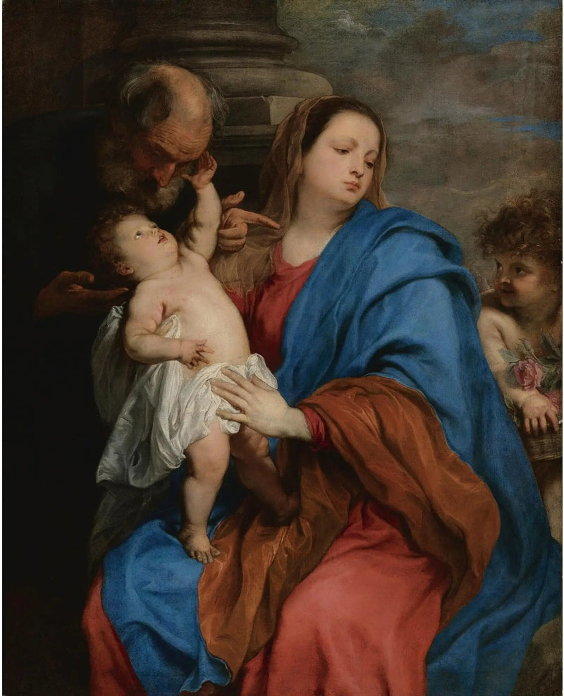 De Heilige Familie met een engel - Antoine van Dyck

Source:
La Sainte Famille avec un ange - Antoine van Dyck