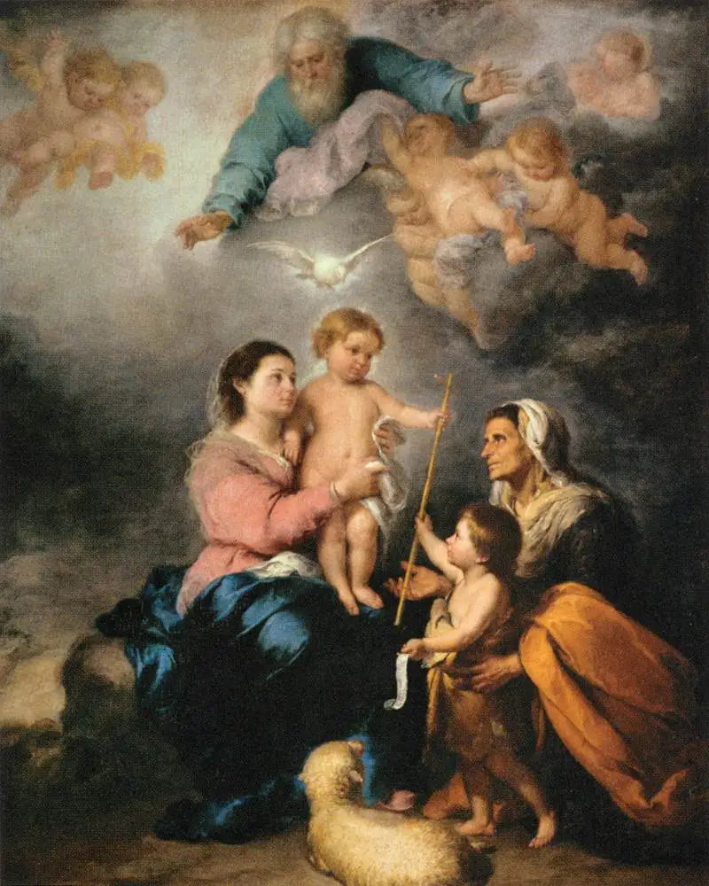 De Heilige Familie - Bartolomé Esteban Murillo

Source:
La Sainte Famille - Bartolomé Esteban Murillo
