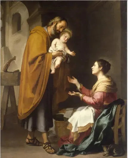 De Heilige Familie - Bartolomé Esteban Murillo

Source:
La Sainte Famille - Bartolomé Esteban Murillo
