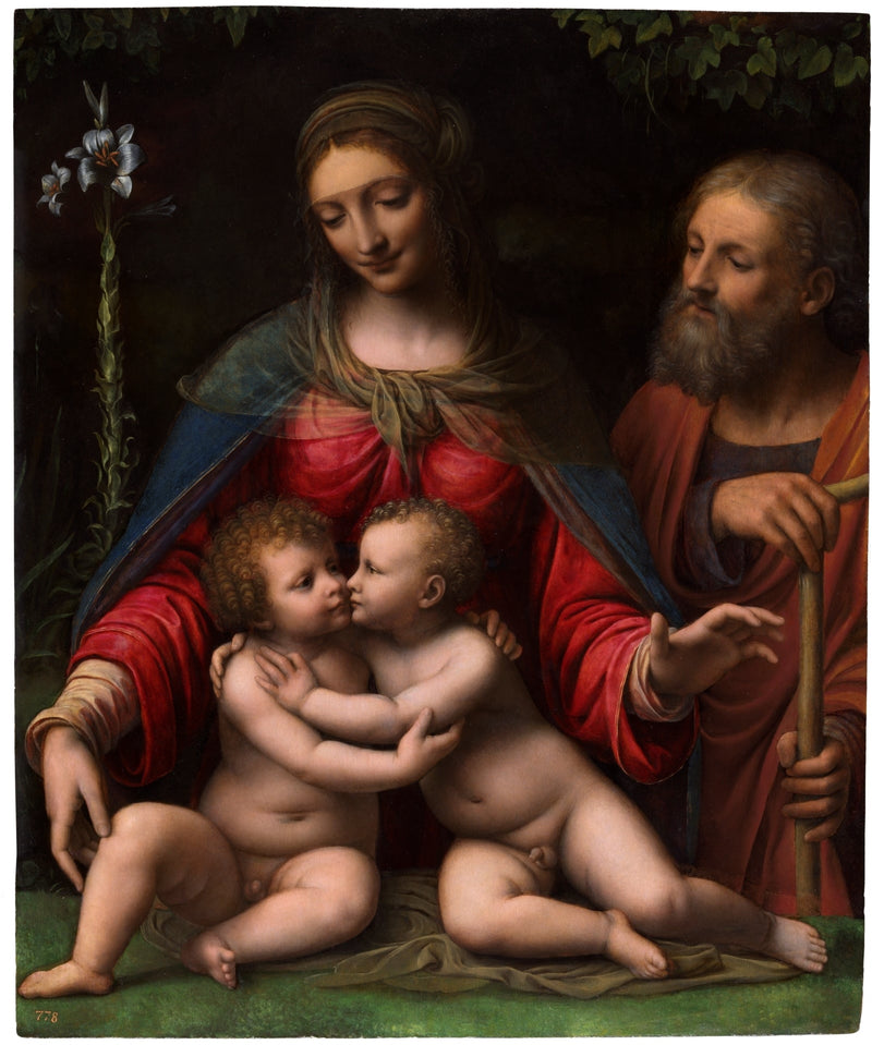 De Heilige Familie - Bernardino Luini