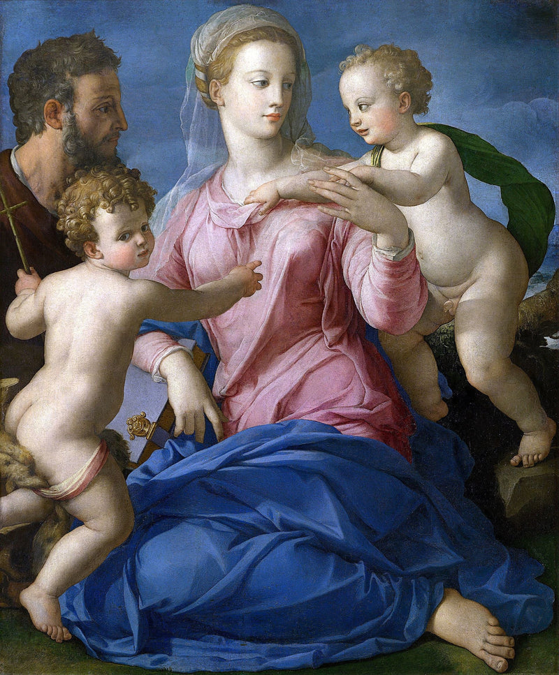 De Heilige Familie - Bronzino