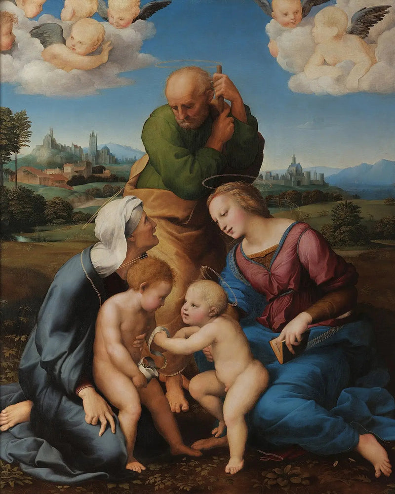 De Heilige Familie Canigiani - Raphael Sanzio