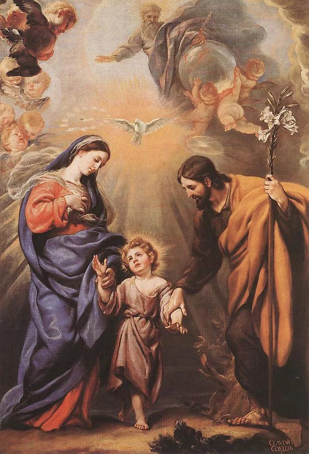 De Heilige Familie - Claudio Coello