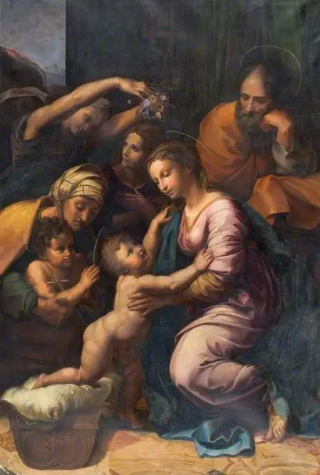 De Heilige Familie van François Ier - Raphael Sanzio