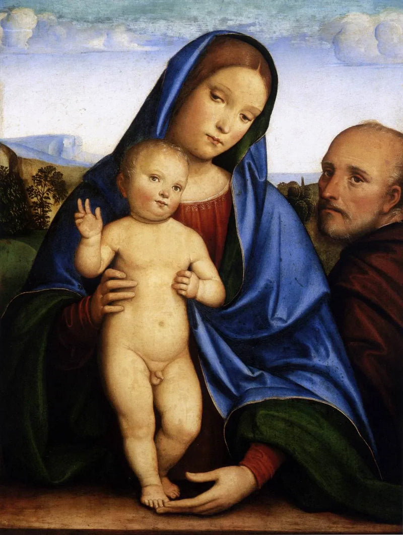 De Heilige Familie - Francesco Francia