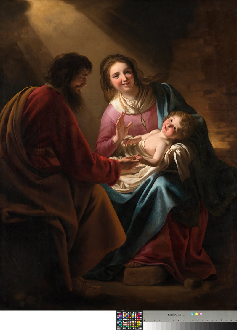 De Heilige Familie - Gerrit van Honthorst