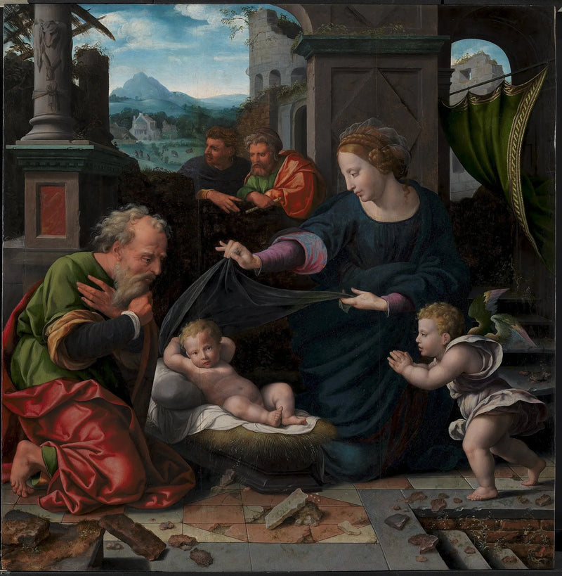 De Heilige Familie - Joos van Cleve
