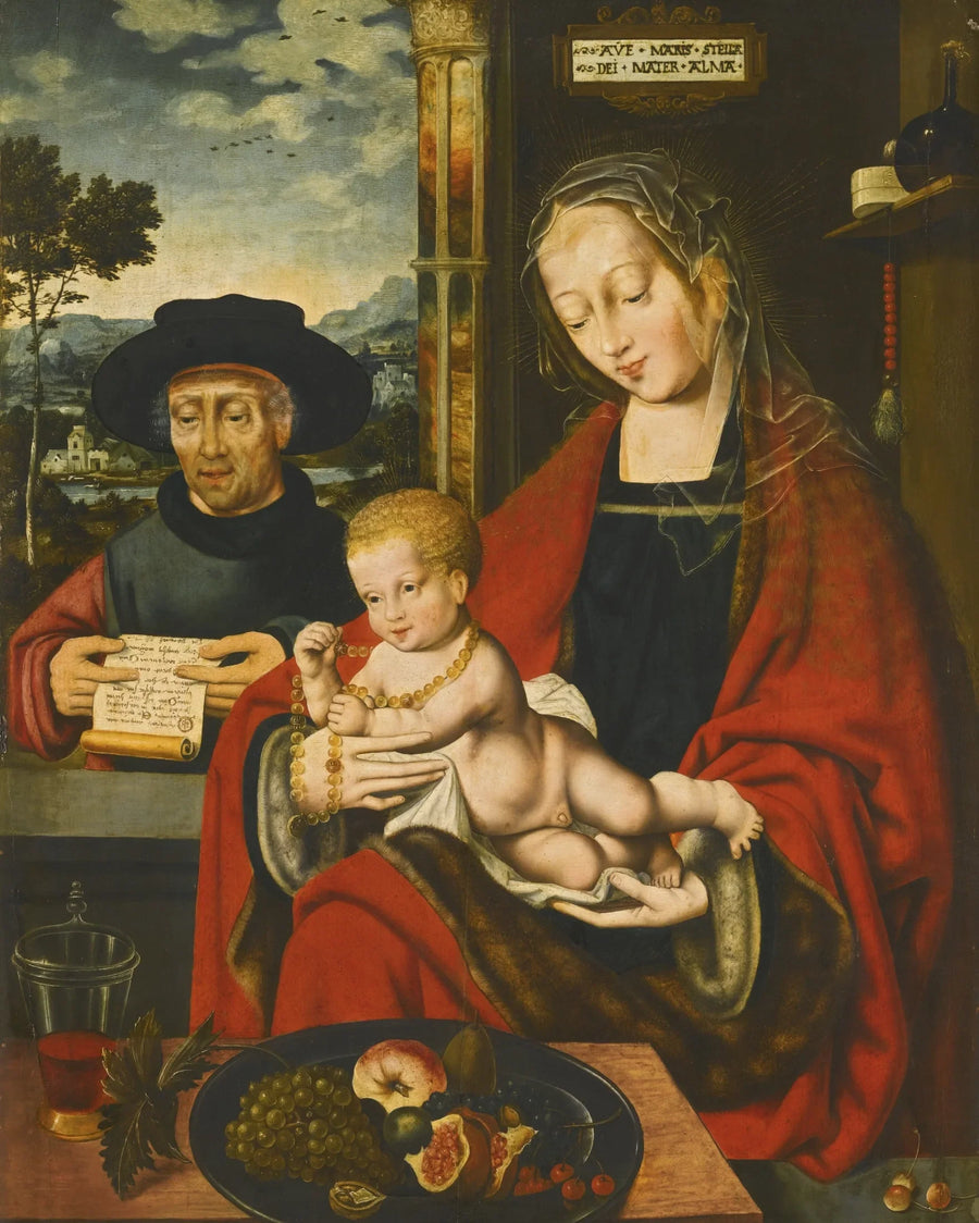De Heilige Familie - Joos van Cleve