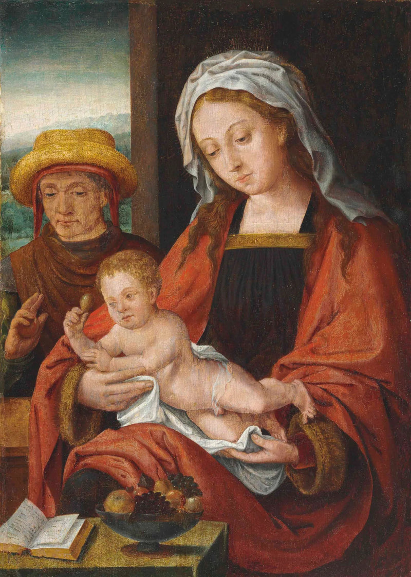 De Heilige Familie - Joos van Cleve