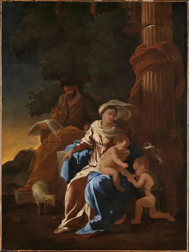 De heilige familie - Nicolas Poussin