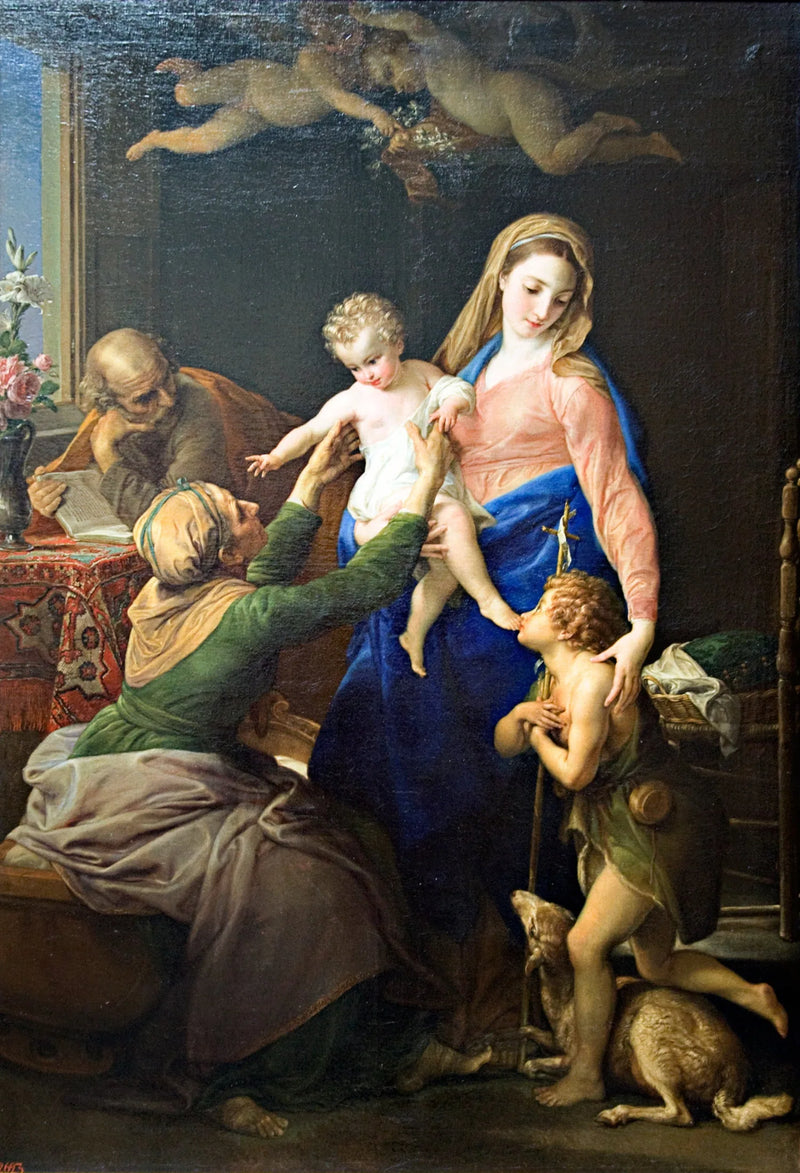 De Heilige Familie - Pompeo Batoni