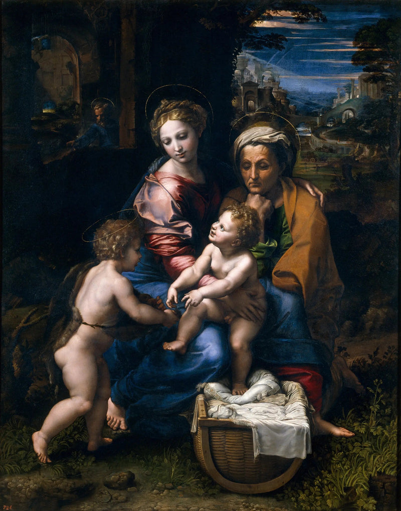 De Heilige Familie - Raphael Sanzio