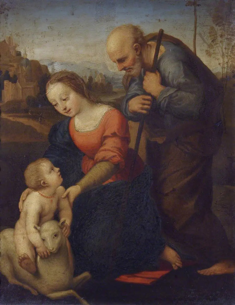 De Heilige Familie - Raphael Sanzio