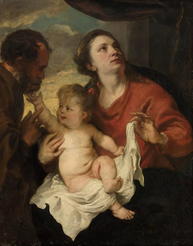 De Heilige Familie, « Trinitas terrestris » - Antoine van Dyck

Source:
La Sainte Famille, « Trinitas terrestris » - Antoine van Dyck