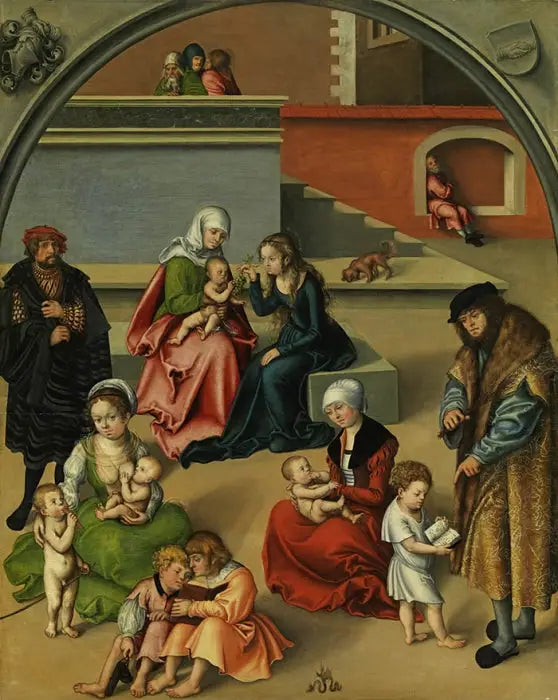 De Heilige Verwantschap - Lucas Cranach de Oudere
