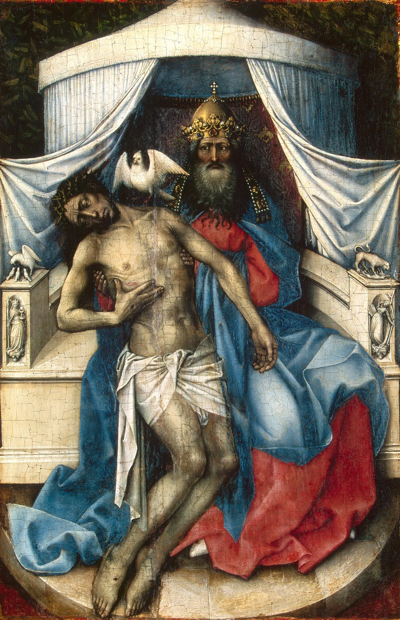 De Heilige Drie-eenheid - Robert Campin